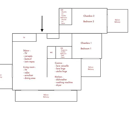 Apartamento Vue Imprenable - 4 Pers. - Fr-1-518-200 Val-dʼIsère